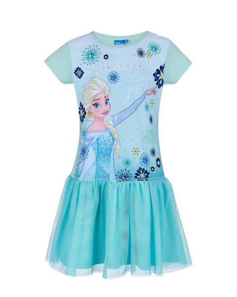 Disney Frozen - Die Eiskönigin Sommer-Kleid blau